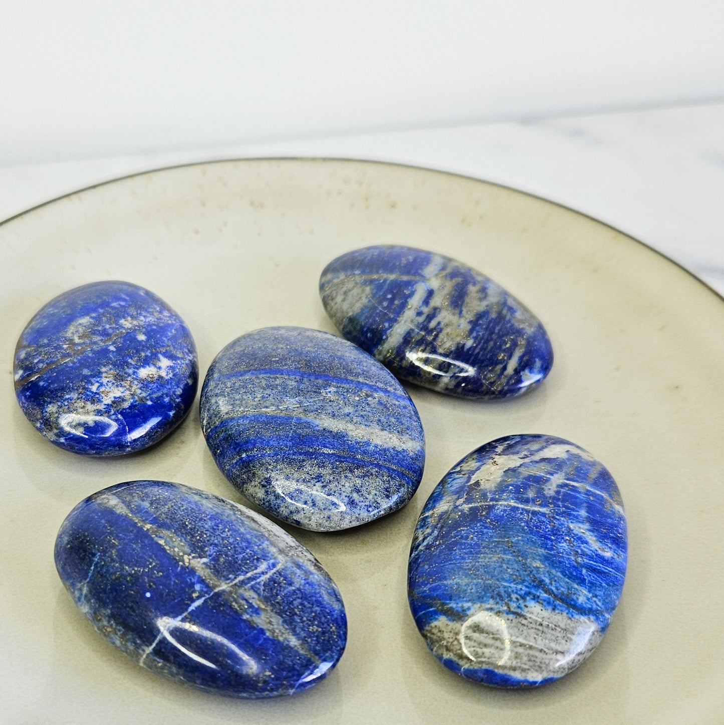 Lapis Lazuli Palm Stones