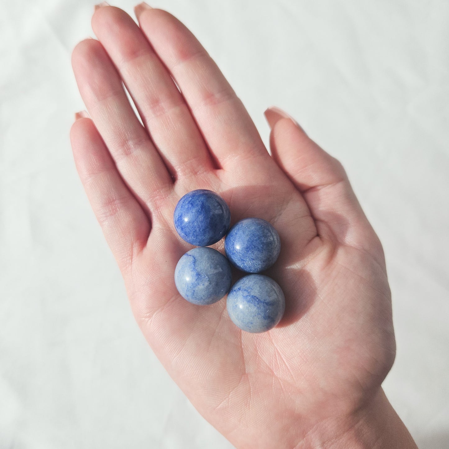 Mini Blue Aventurine Crystal Sphere
