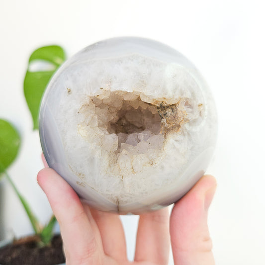 Druzy Agate Sphere
