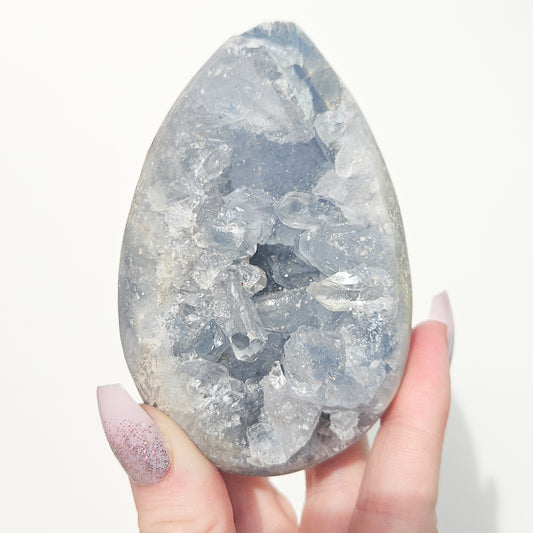 Natural Celestite Crystal Clusters