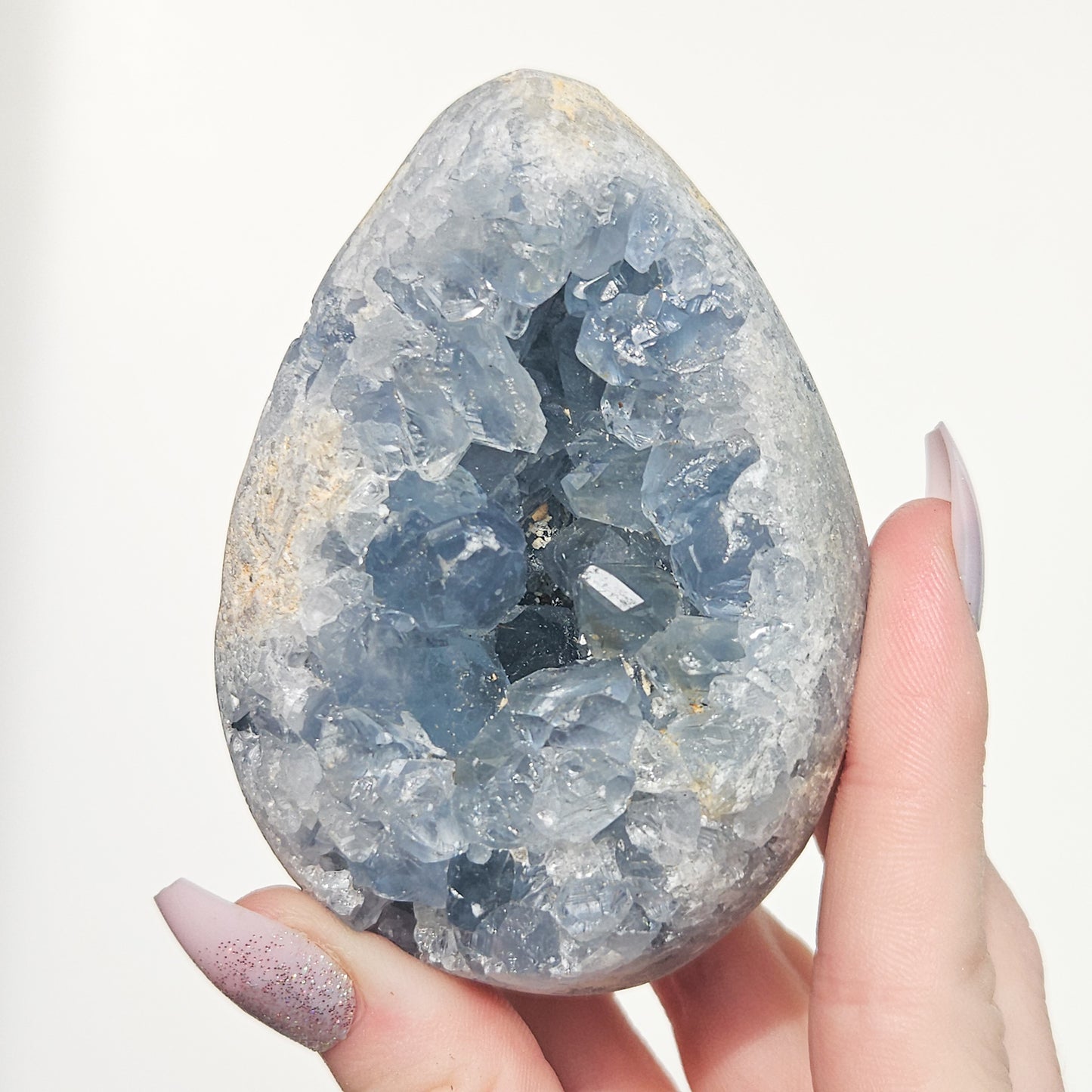 Natural Celestite Crystal Clusters