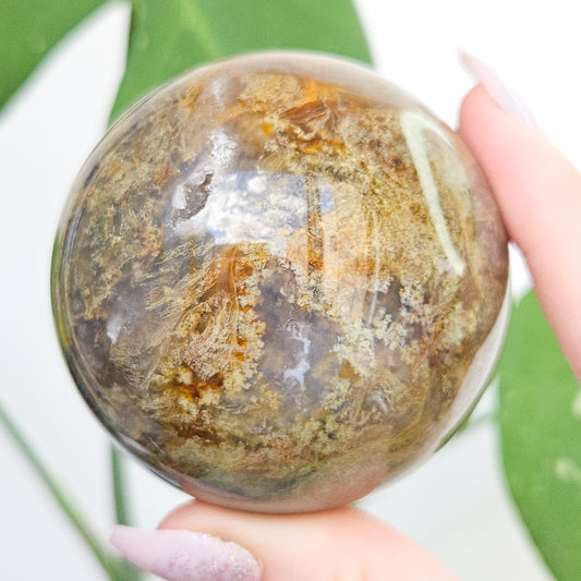 Moss Agate Sphere