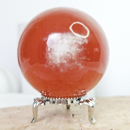 Honey Calcite Sphere