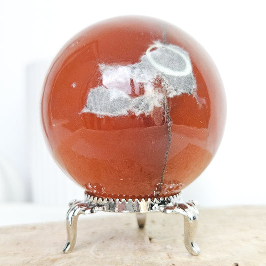 Honey Calcite Sphere