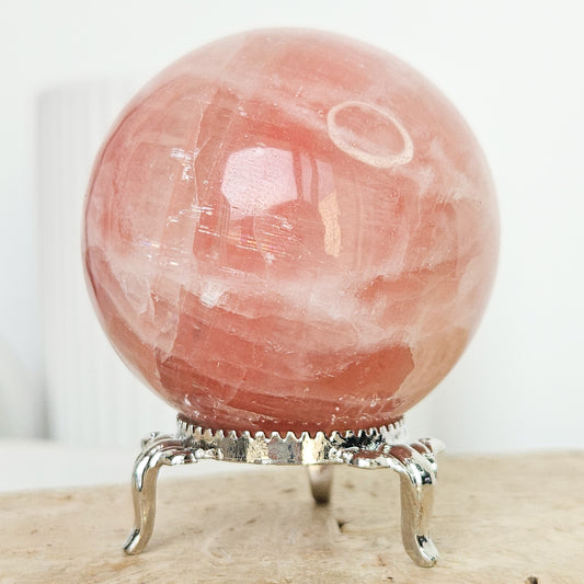 Rose Calcite Sphere