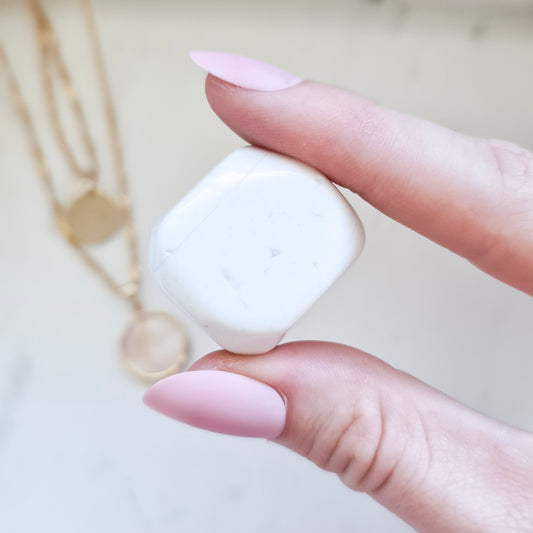 Snow Agate Jumbo Tumbled Stones