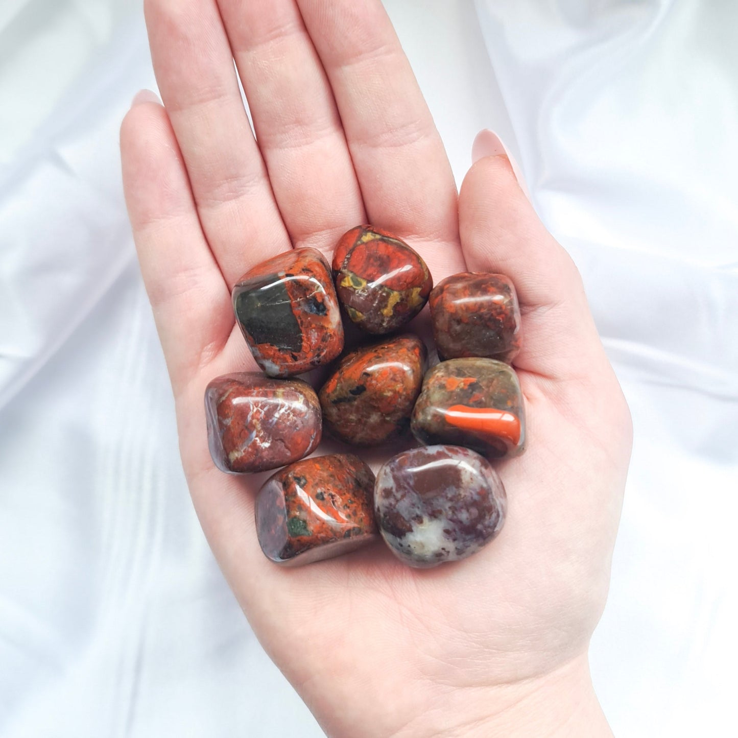 Brecciated Jasper tumbles