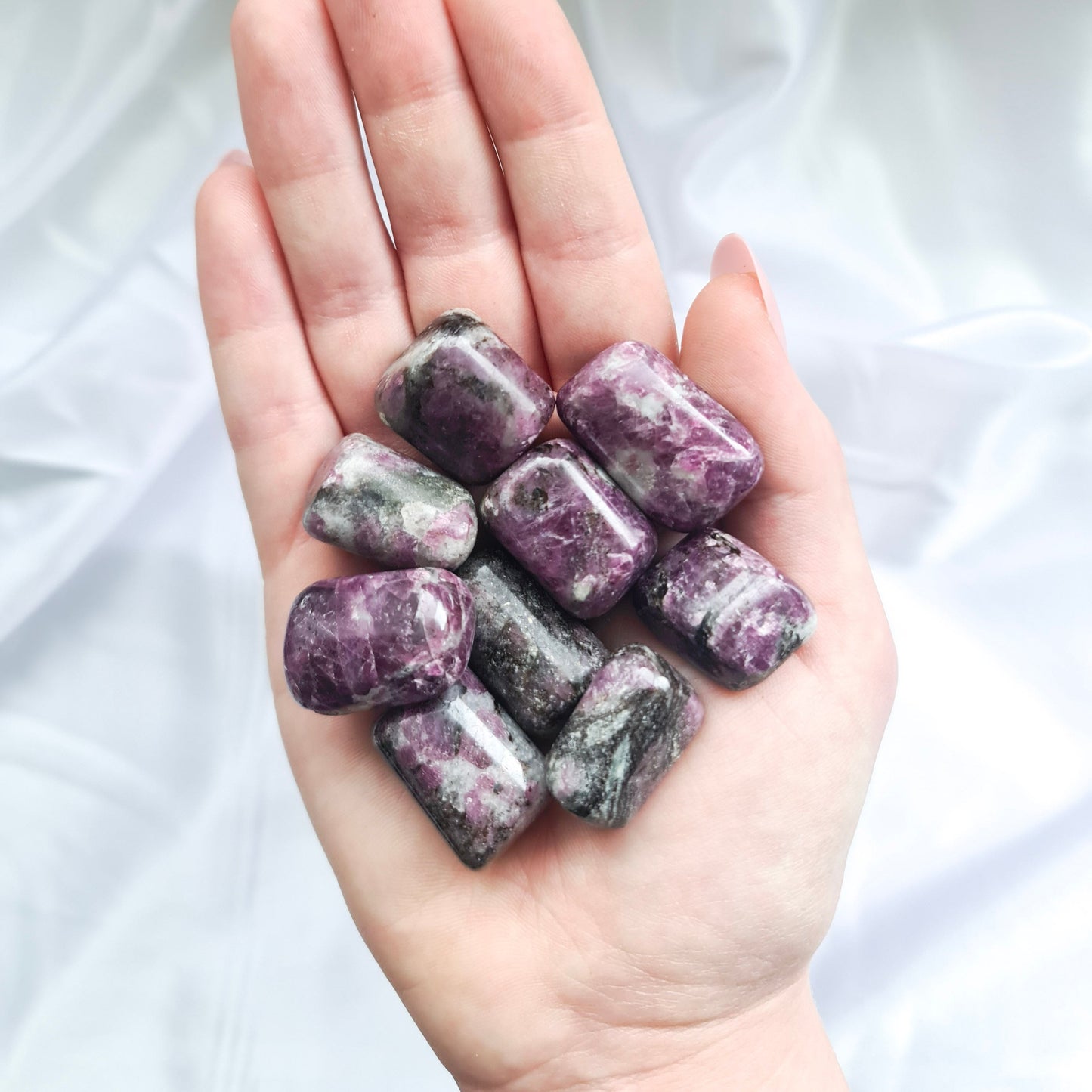 Ruby In Matrix Tumbled Stones
