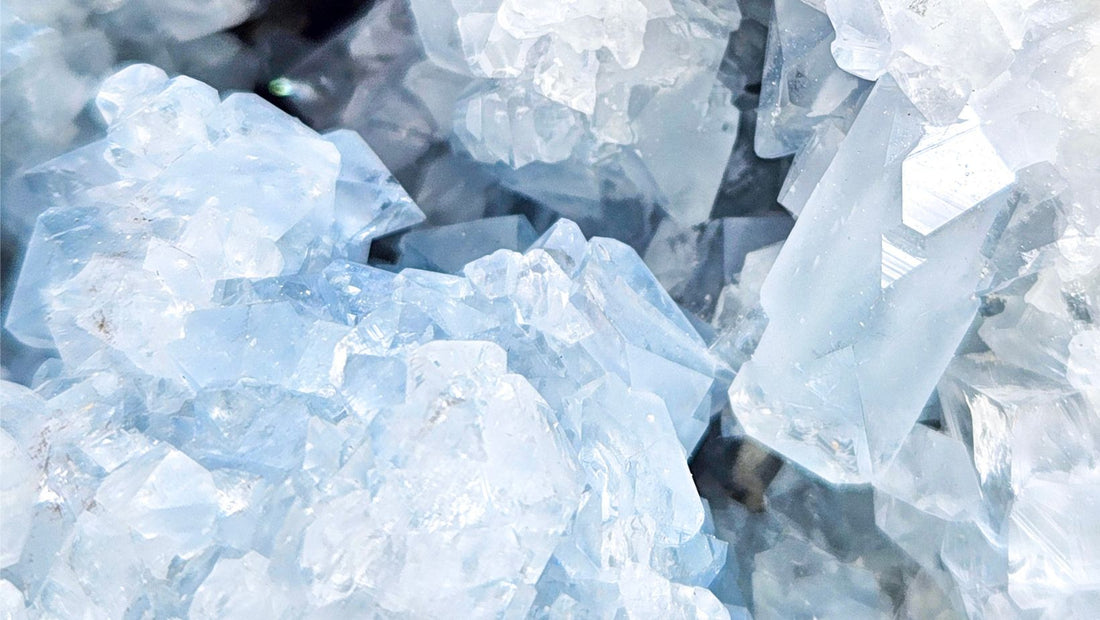 Celestite Cluster