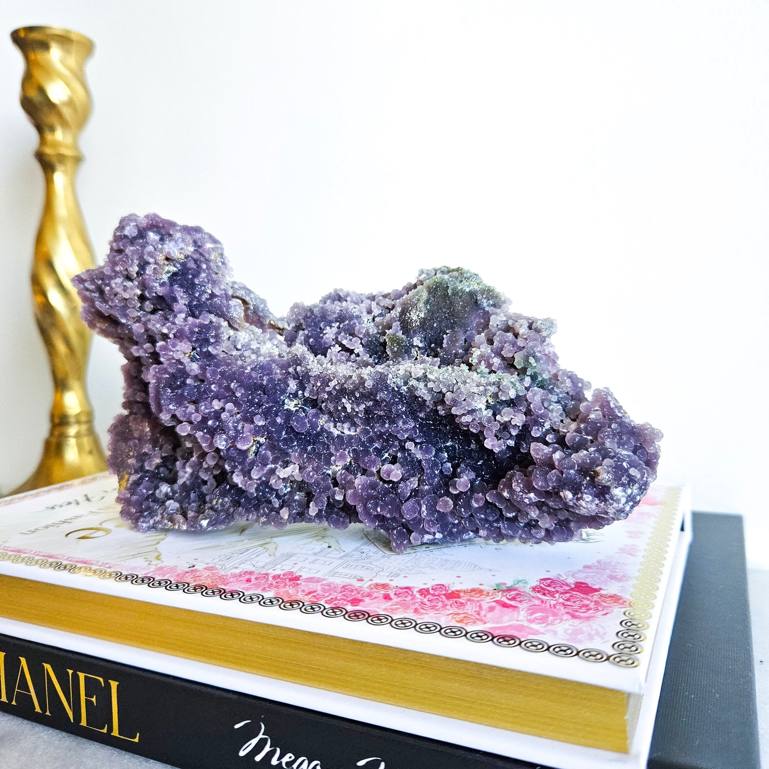 Purple Grape Agate Cluster