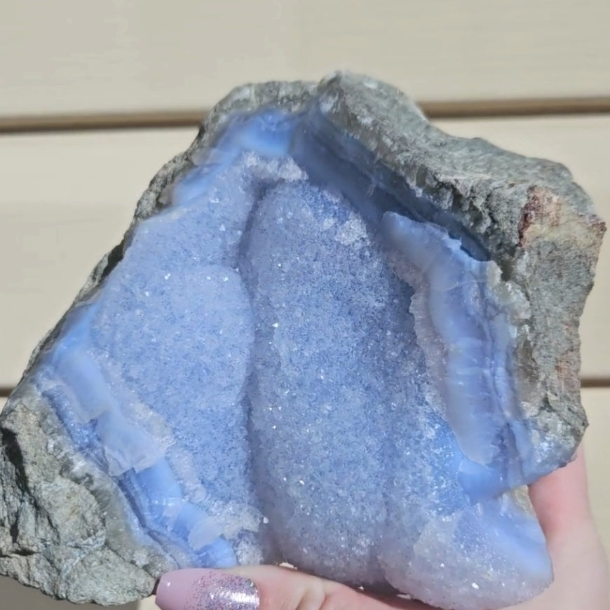 Blue Lace Agate Crystal