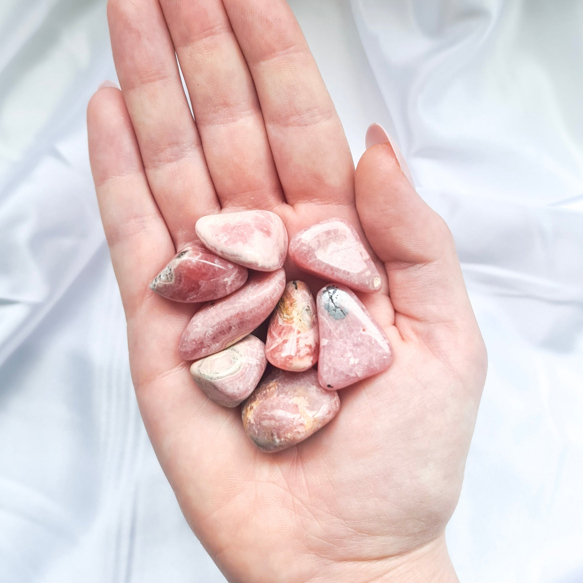 Rhodochrosite Tumbled Stones 