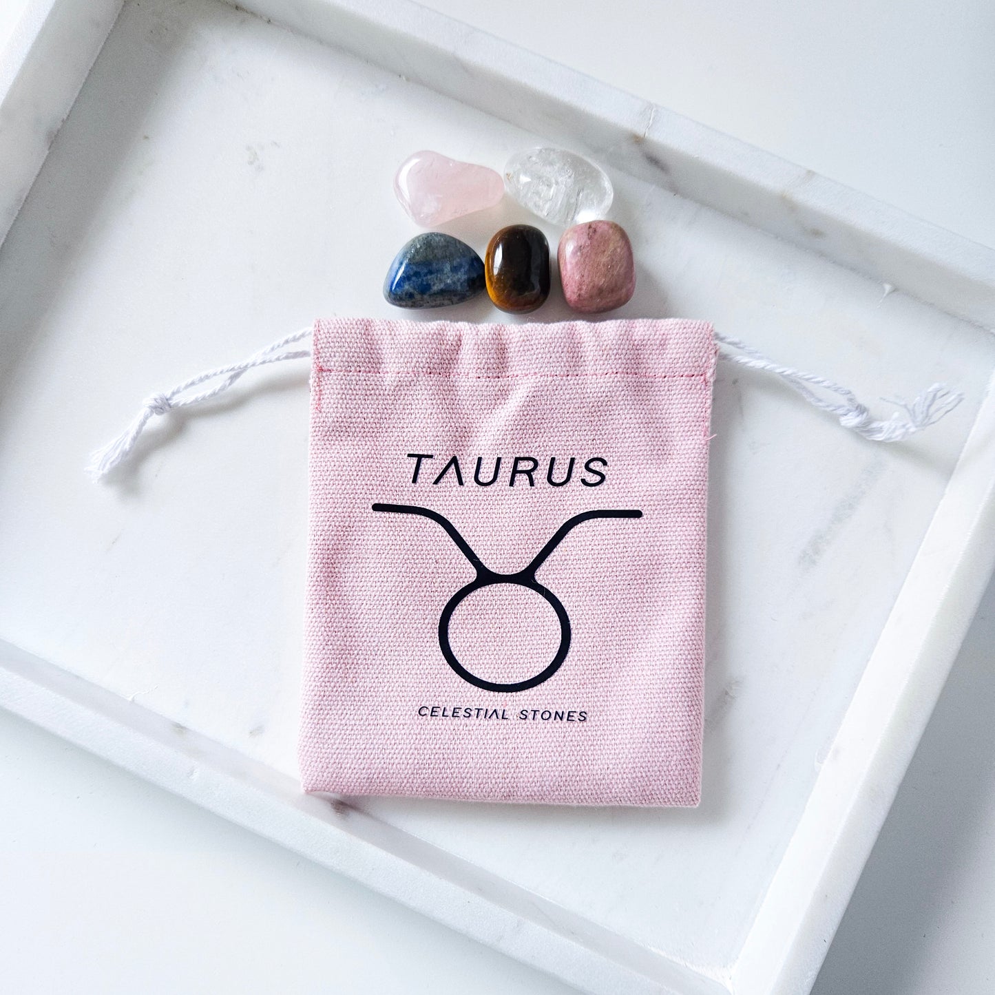 I Am Taurus - Zodiac Crystal Kit