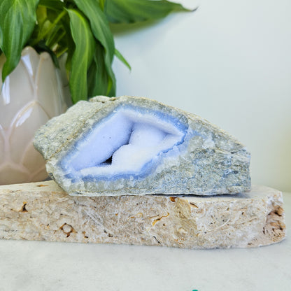 Blue Lace Agate Specimen