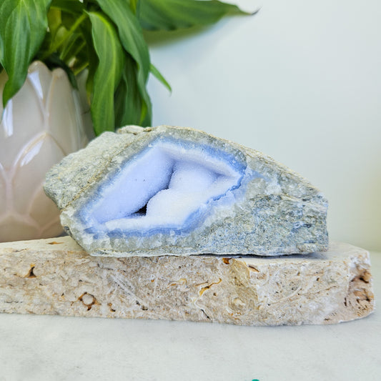 Blue Lace Agate Specimen