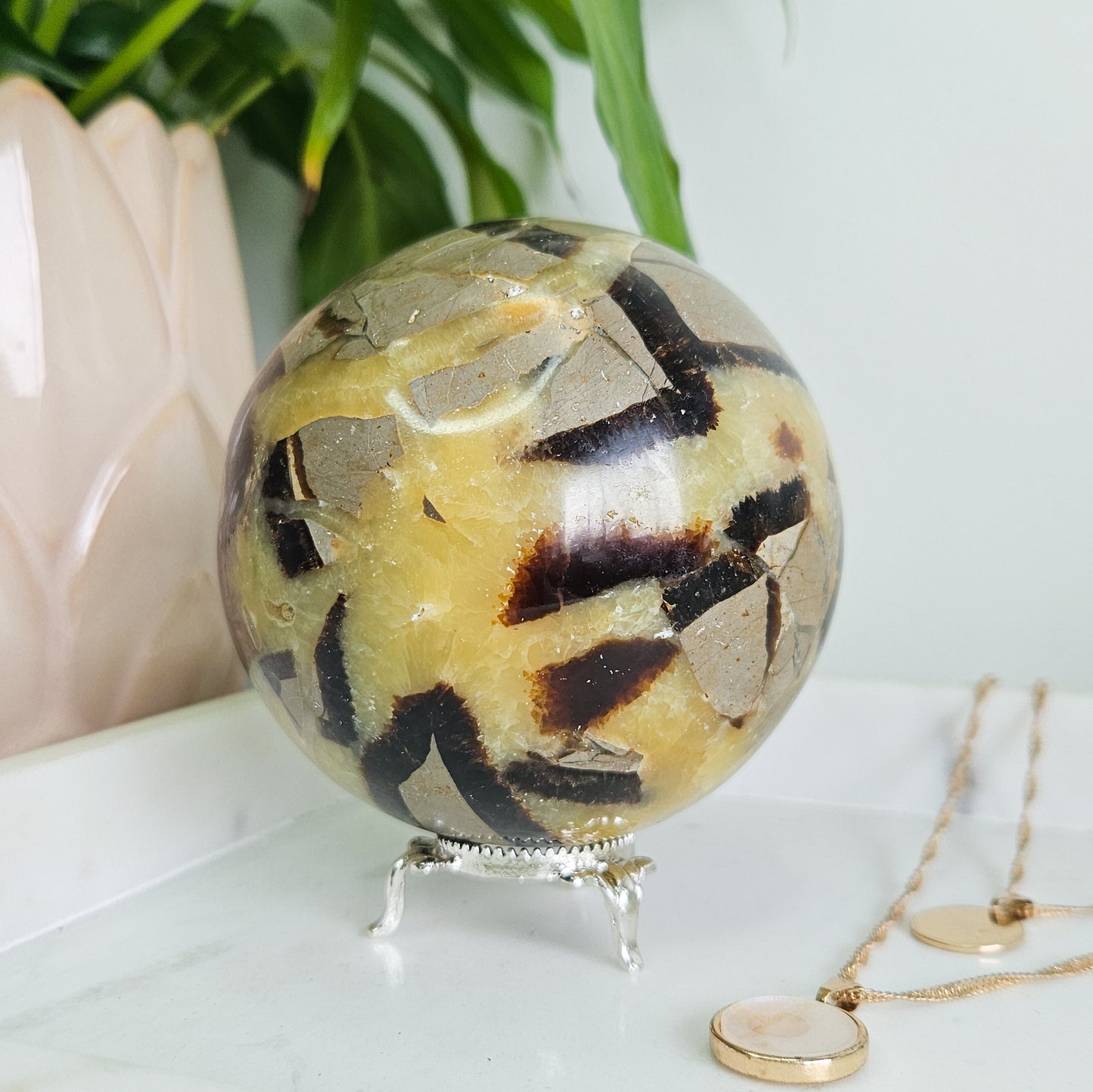 Septarian Sphere