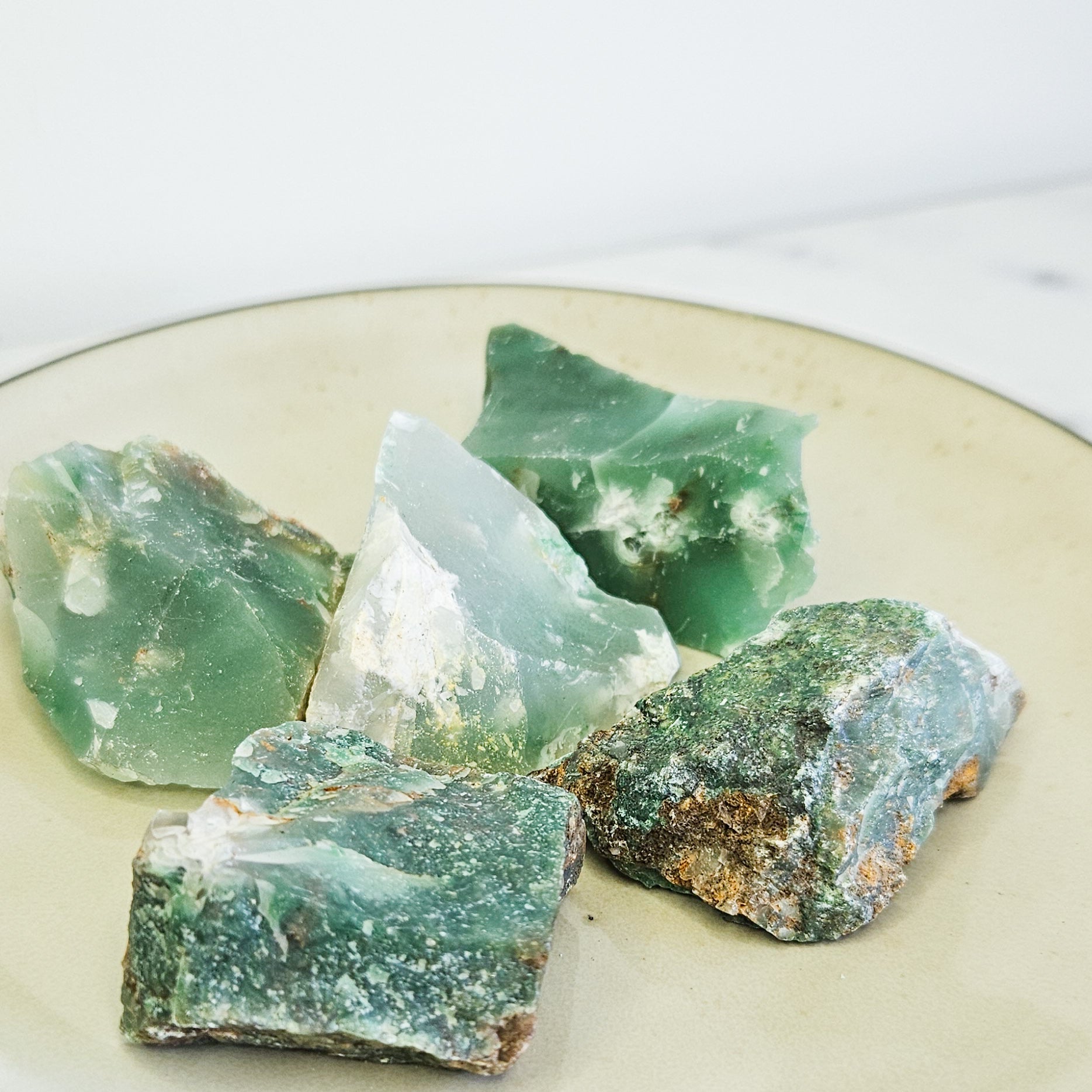 Natural Raw Jade Rough Crystals