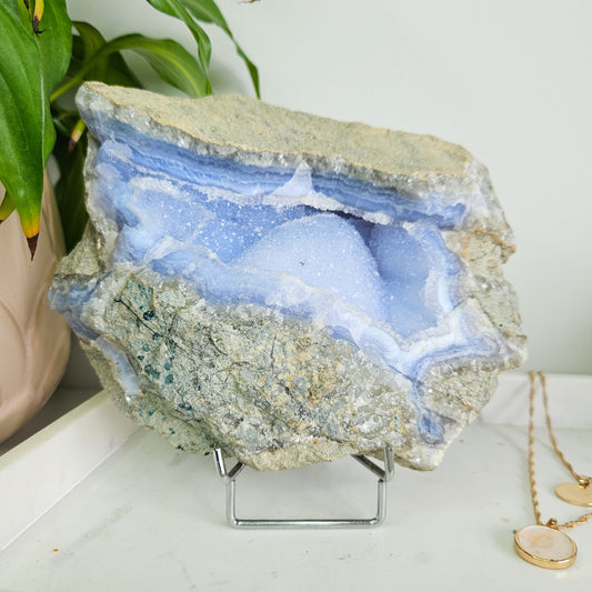 Blue Lace Agate Specimen