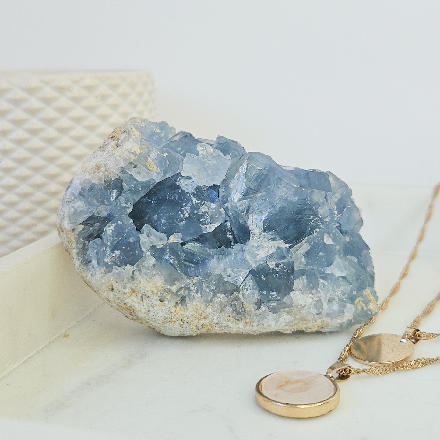 Celestite Cluster