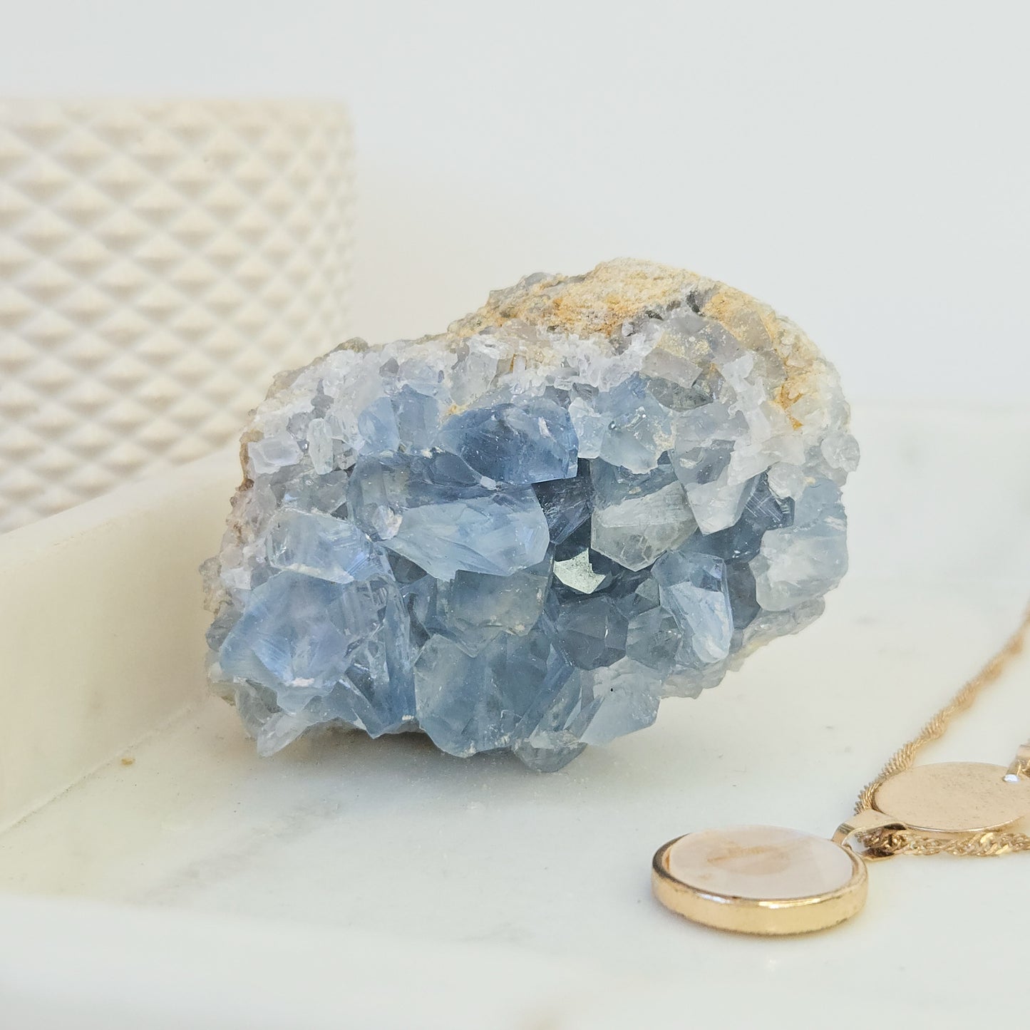 Celestite Cluster