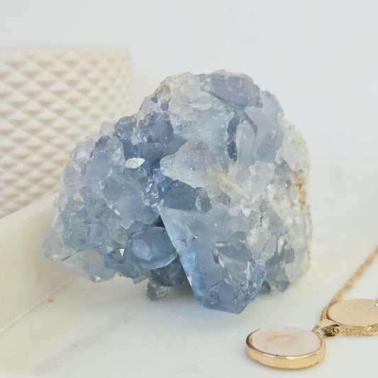 Celestite Cluster