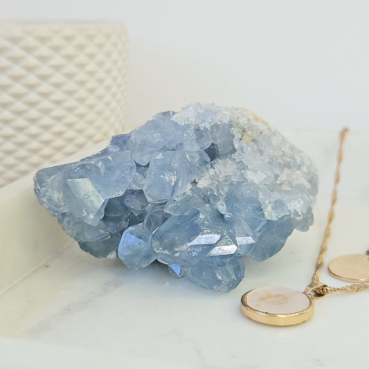 Celestite Cluster