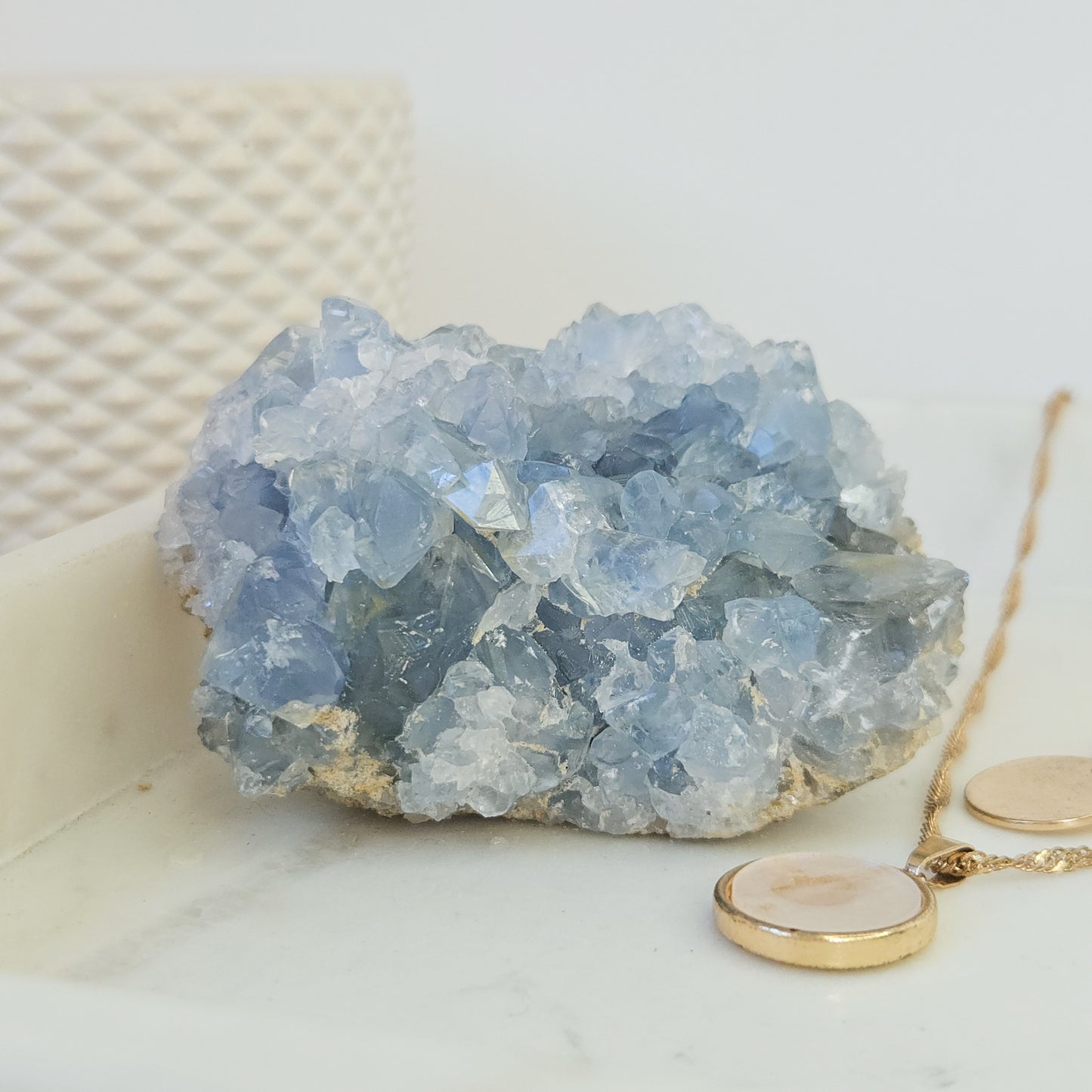 Celestite Cluster