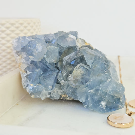 Celestite Cluster