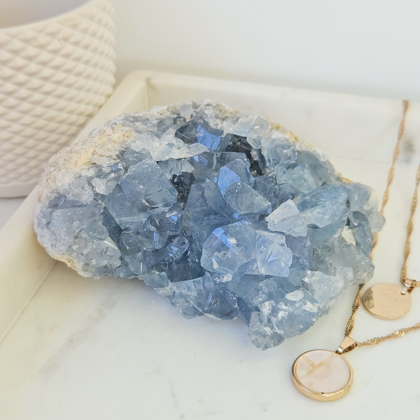 Celestite Cluster