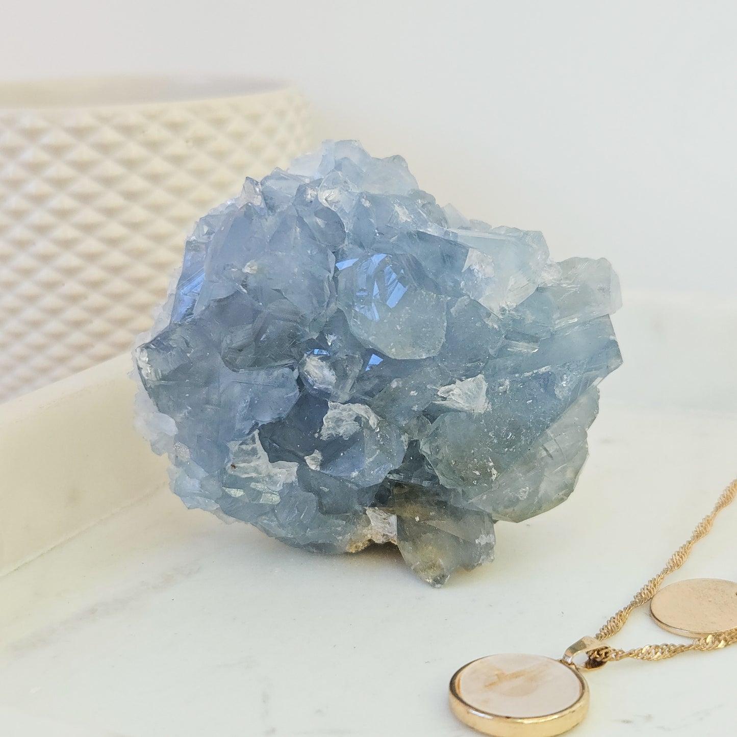 Celestite Cluster