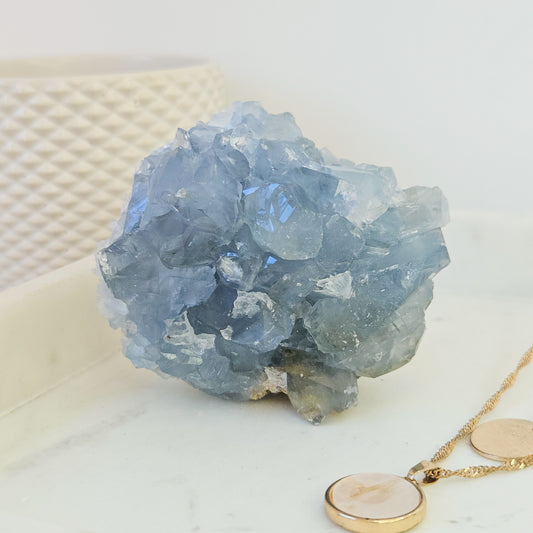 Celestite Cluster