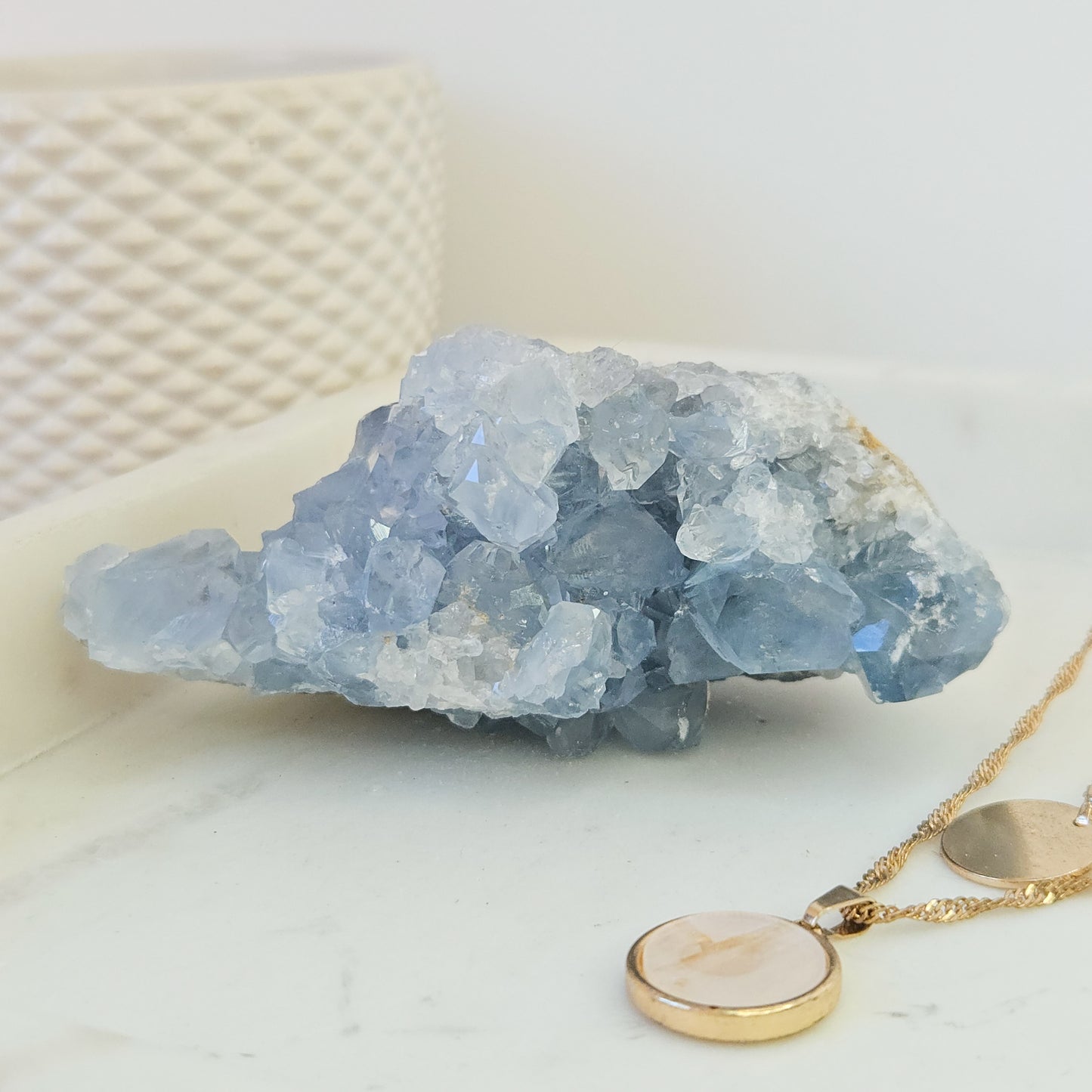 Celestite Cluster