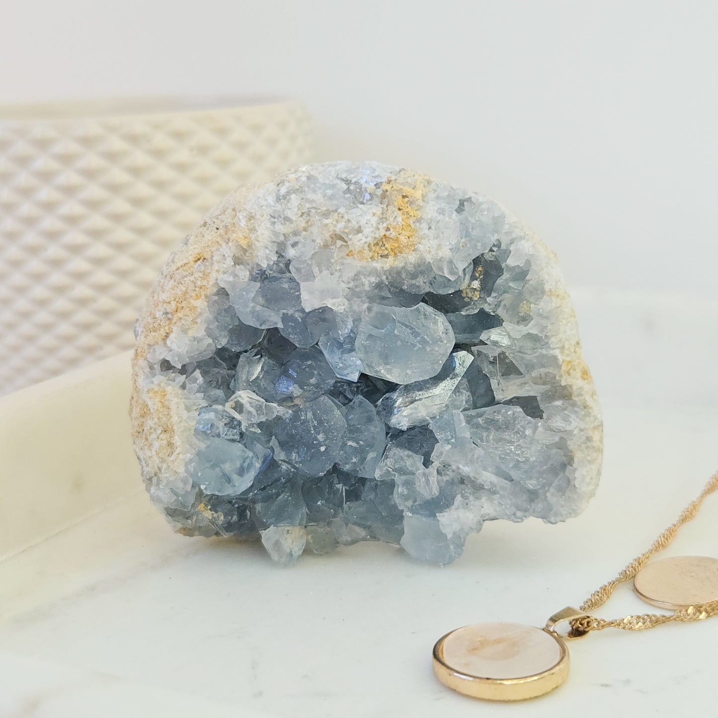 Celestite Cluster