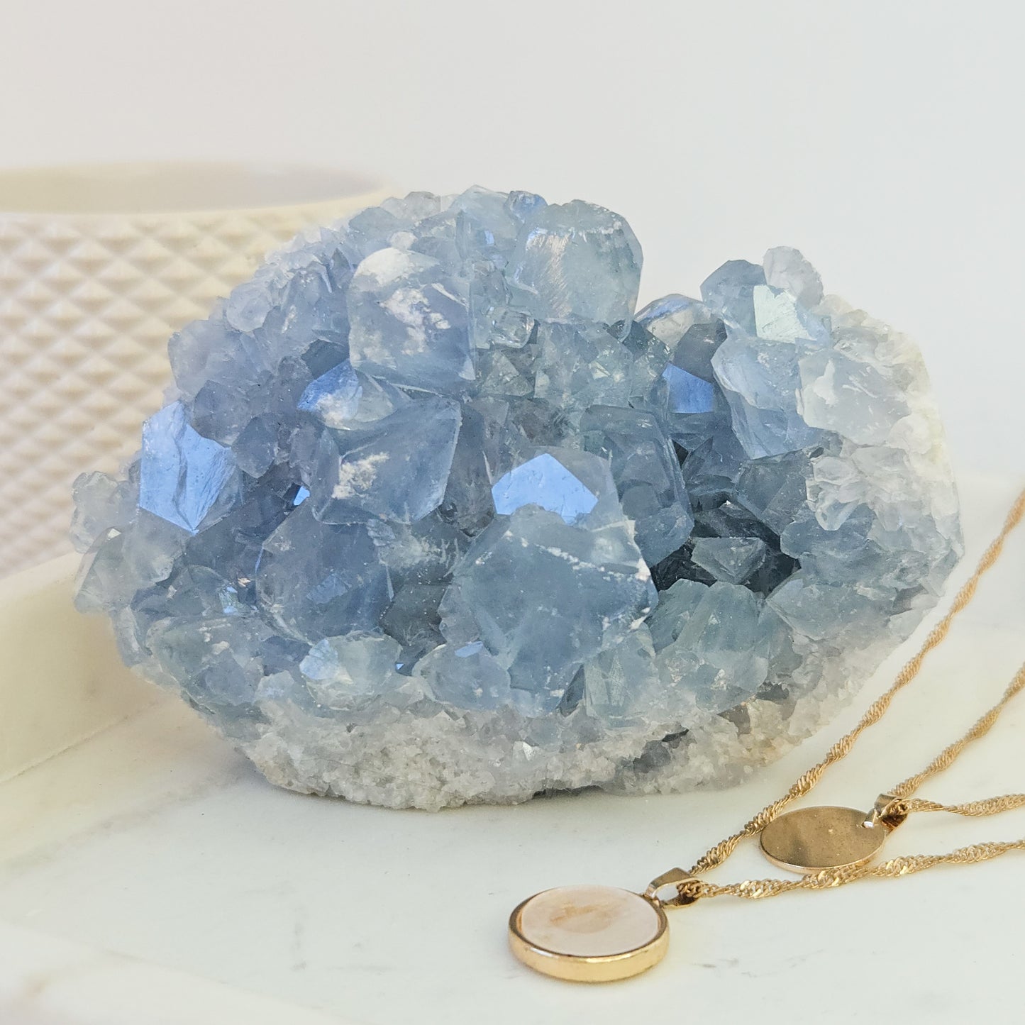 Celestite Cluster