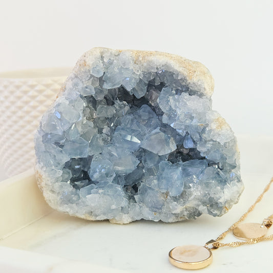 Celestite Cluster