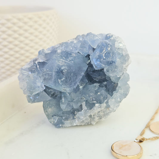 Celestite Cluster