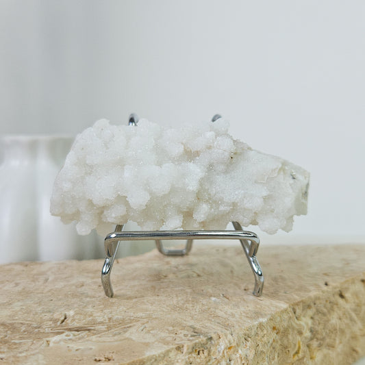 White Chalcedony Cluster