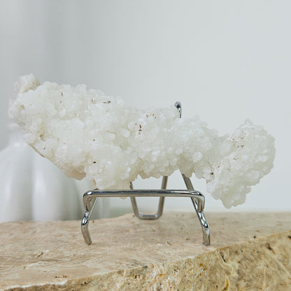 White Chalcedony Cluster