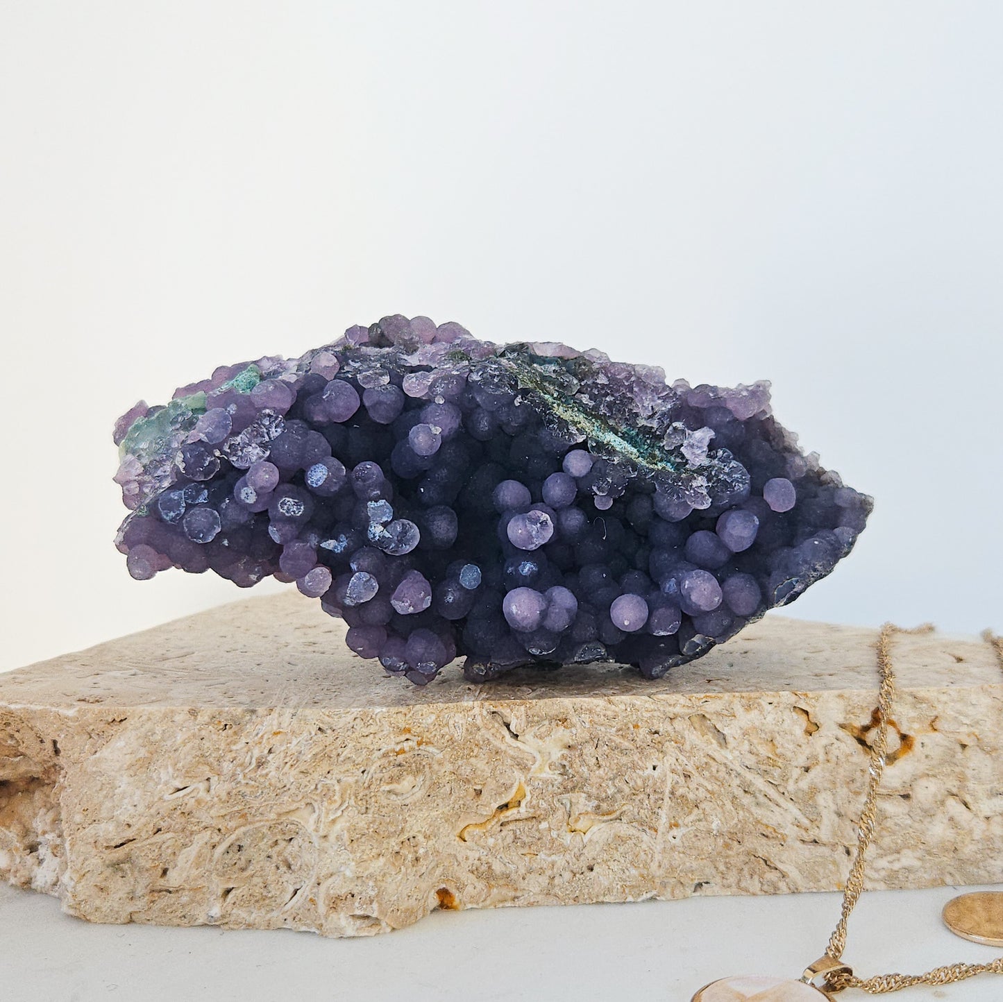 Grape Agate Cluster - RARE