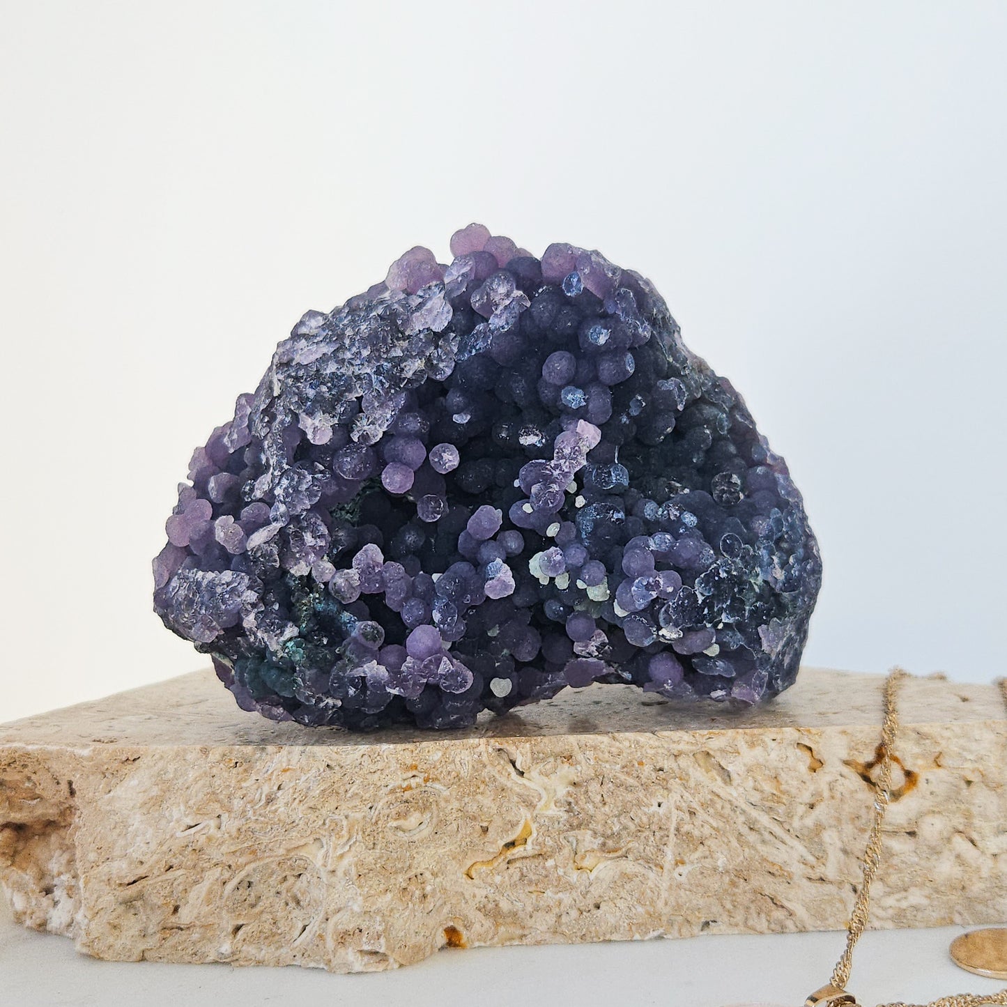 Grape Agate Cluster - RARE