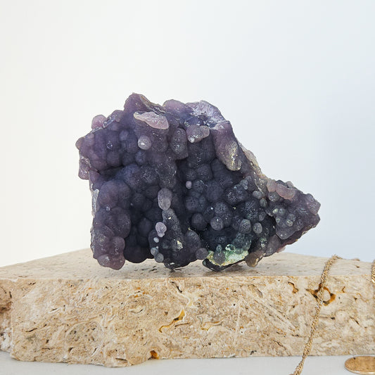 Grape Agate Cluster - RARE