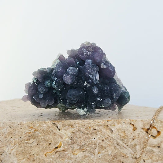 Grape Agate Cluster - RARE