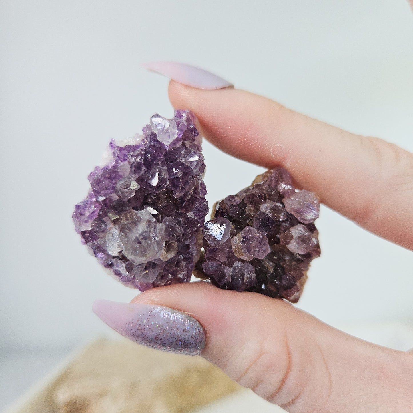 Natural Amethyst Crystal Clusters