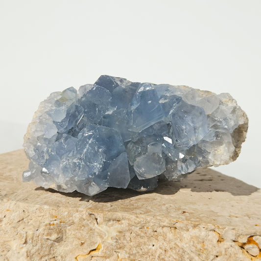 Natural Celestite Crystal Clusters