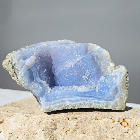 Blue Lace Agate Specimen