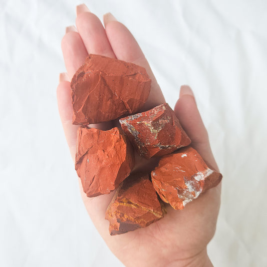 Natural Raw Red Jasper Roughs