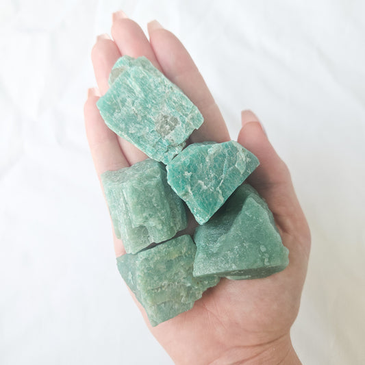 Natural Raw Amazonite Roughs