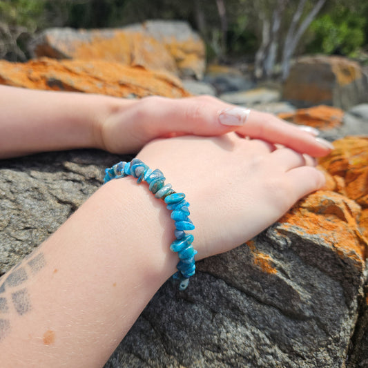 Apatite Chip Bracelet