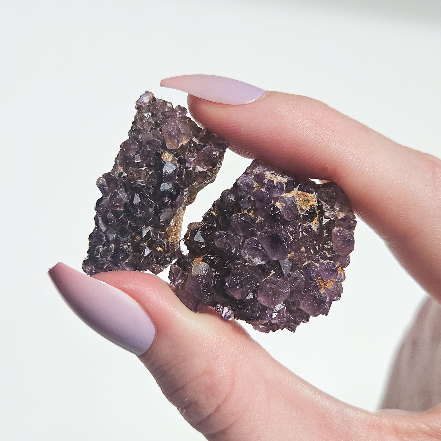 Natural Amethyst Crystal Clusters