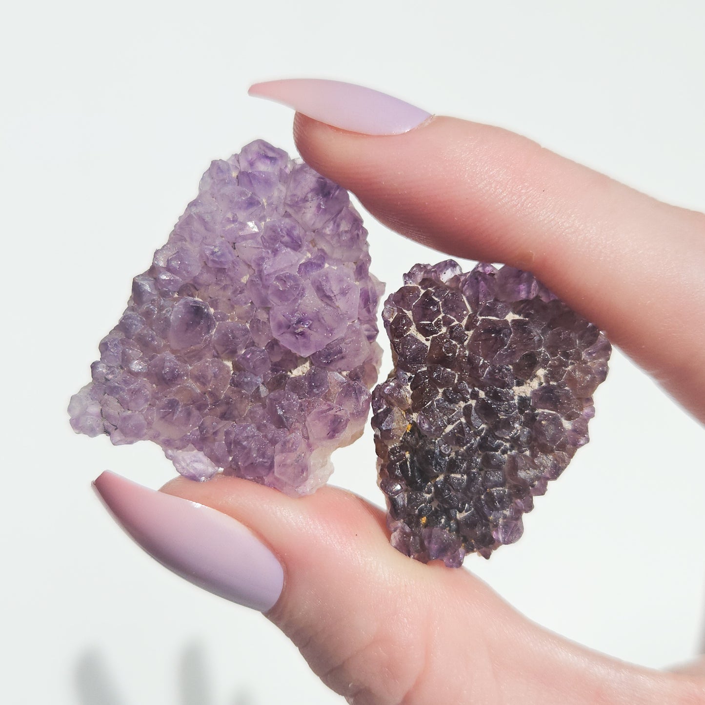 Natural Amethyst Crystal Clusters